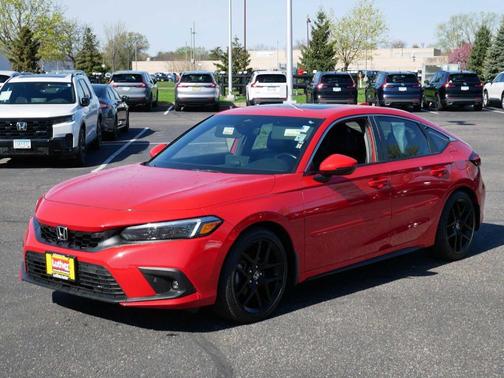 Rallye Red 2024 Honda Civic Sport Touring