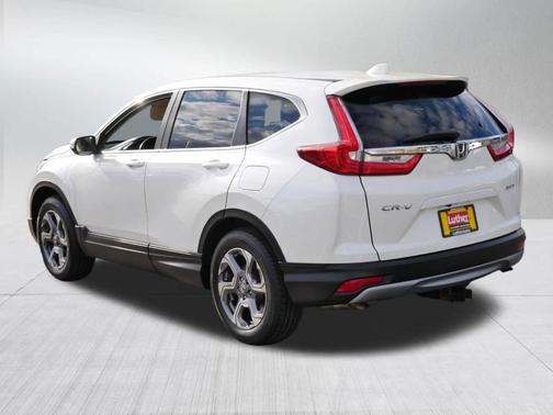 White Diamond Pearl 2017 Honda CR-V EX-L
