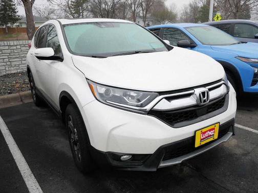 White Diamond Pearl 2017 Honda CR-V EX-L