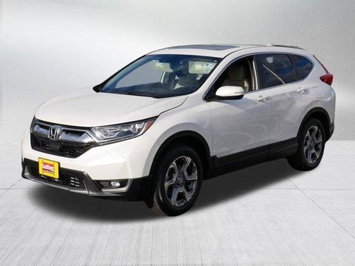 White Diamond Pearl 2017 Honda CR-V EX-L