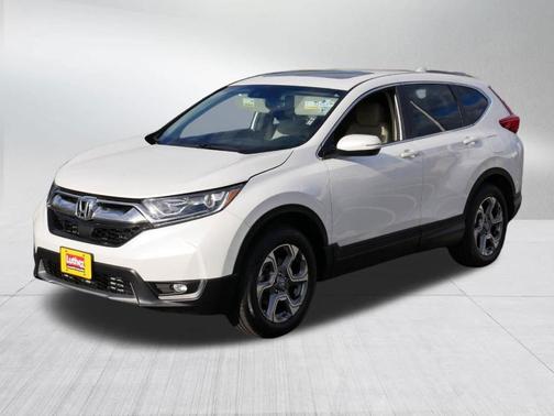White Diamond Pearl 2017 Honda CR-V EX-L