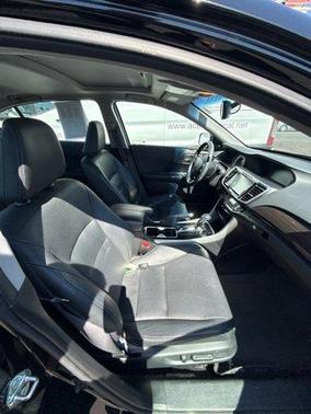 Black 2017 Honda Accord EX-L V-6