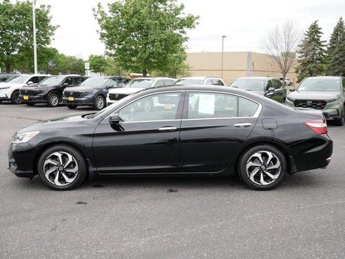 Crystal Black Pearl 2017 Honda Accord EX-L V-6