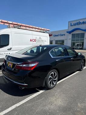 Black 2017 Honda Accord EX-L V-6