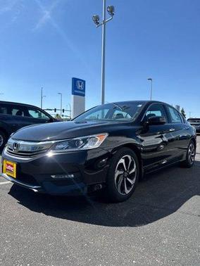 Black 2017 Honda Accord EX-L V-6