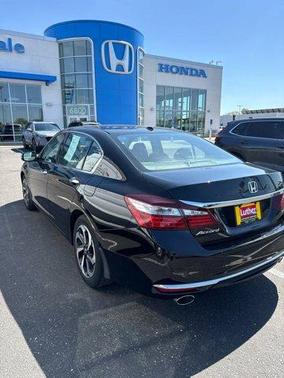 Black 2017 Honda Accord EX-L V-6