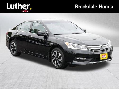 Crystal Black Pearl 2017 Honda Accord EX-L V-6