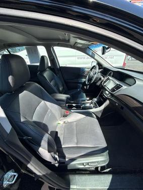 Black 2017 Honda Accord EX-L V-6