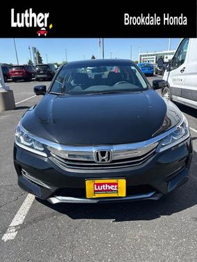 Black 2017 Honda Accord EX-L V-6