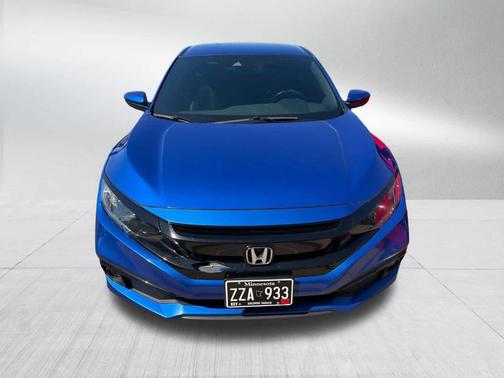Aegean Blue Metallic 2019 Honda Civic Sport