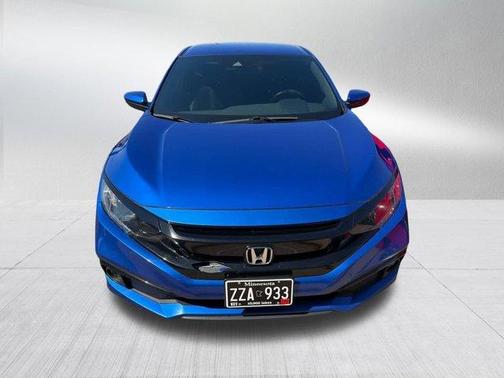 Aegean Blue Metallic 2019 Honda Civic Sport