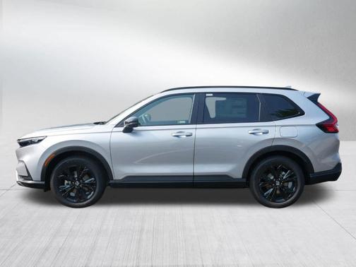Solar Silver Metallic 2026 Honda CR-V Hybrid Sport Touring