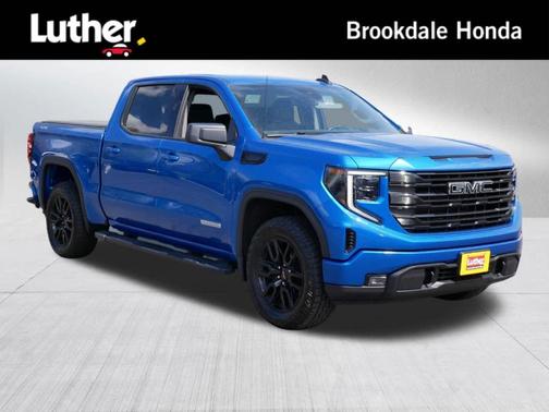 Dynamic Blue Metallic 2022 GMC Sierra 1500 Elevation