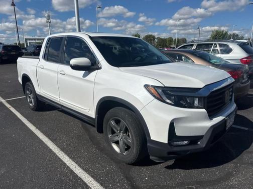 Platinum White Pearl 2023 Honda Ridgeline RTL