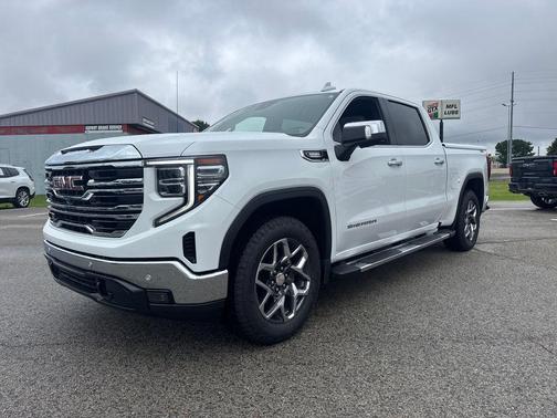 Summit White 2024 GMC Sierra 1500 SLT
