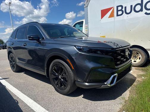 Gray 2023 Honda CR-V Hybrid Sport Touring AWD