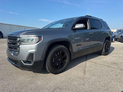Satin Steel Metallic 2021 GMC Acadia AWD AT4