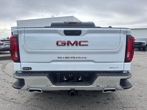 Glacier White Tricoat 2026 GMC Sierra 1500 SLT