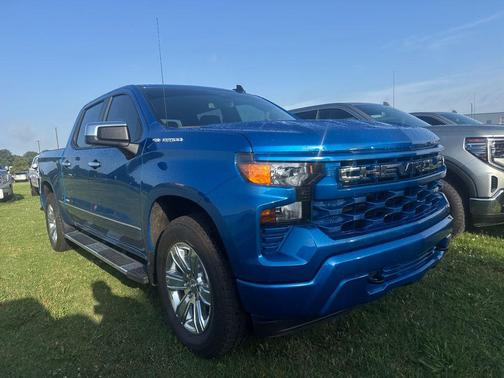 Glacier Blue Metallic 2024 Chevrolet Silverado 1500 Custom