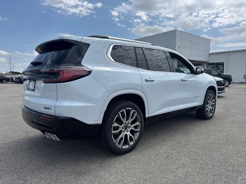 Glacier White Tricoat 2026 GMC Acadia Denali