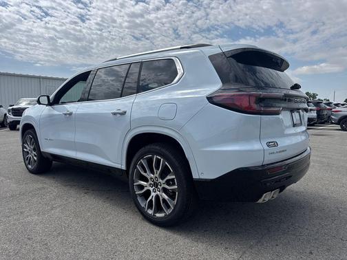 Glacier White Tricoat 2026 GMC Acadia Denali