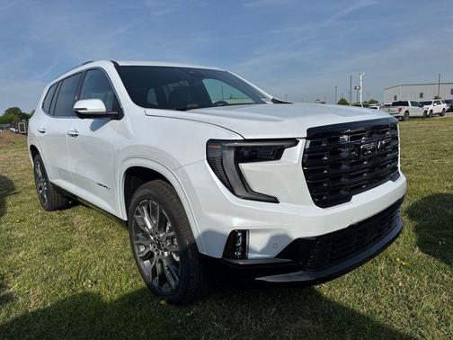 Glacier White Tricoat 2026 GMC Acadia Denali
