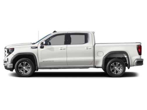 Glacier White Tricoat 2026 GMC Sierra 1500 SLT
