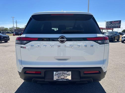 Glacier White 2025 Nissan Pathfinder SV FWD