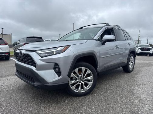Silver Sky Metallic 2025 Toyota RAV4 XLE Premium