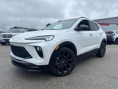 White Frost Tricoat 2024 Buick Encore GX Sport Touring