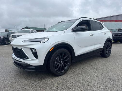 White Frost Tricoat 2024 Buick Encore GX Sport Touring