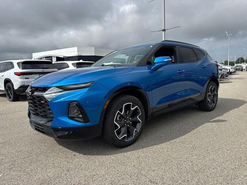 Bright Blue Metallic 2021 Chevrolet Blazer RS