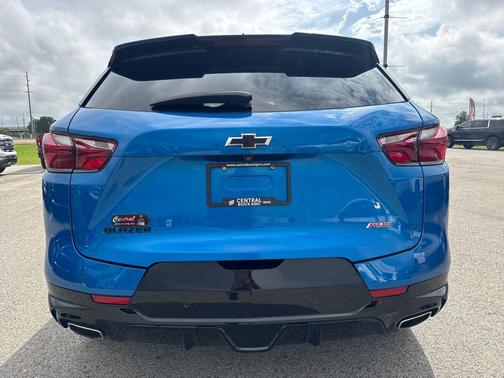 Bright Blue Metallic 2021 Chevrolet Blazer RS