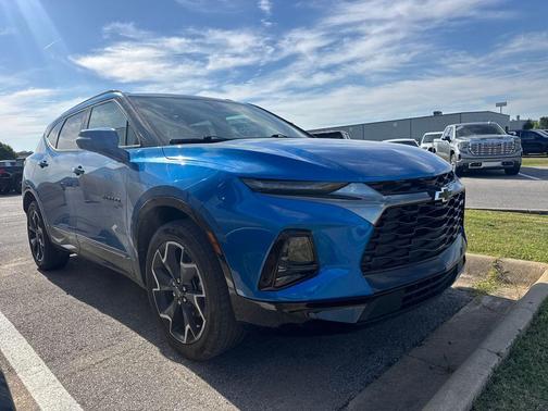 Bright Blue Metallic 2021 Chevrolet Blazer RS