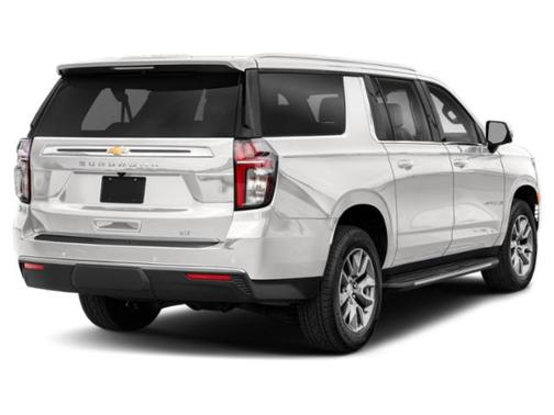 Summit White 2021 Chevrolet Suburban LT