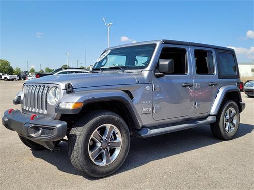 Billet Silver Metallic Clearcoat 2019 Jeep Wrangler Unlimited Sahara