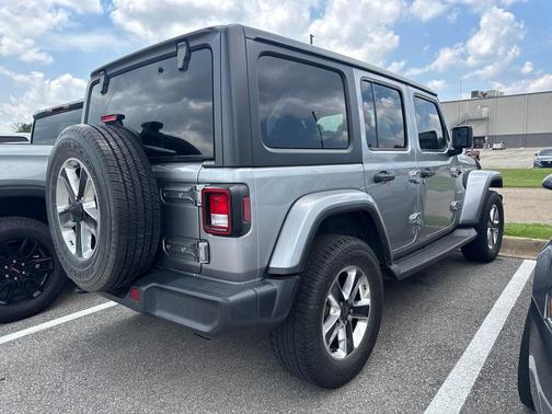 Billet Silver Metallic Clearcoat 2019 Jeep Wrangler Unlimited Sahara