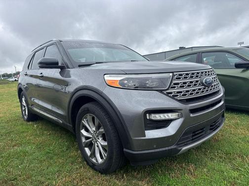 Carbonized Gray Metallic 2021 Ford Explorer Limited