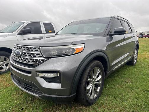 Carbonized Gray Metallic 2021 Ford Explorer Limited