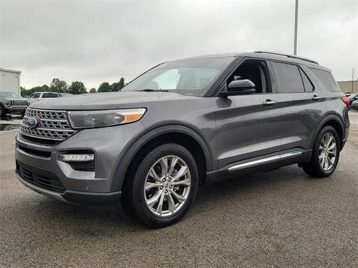 Carbonized Gray Metallic 2021 Ford Explorer Limited