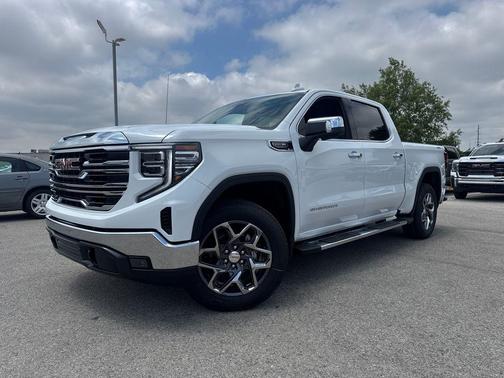 Summit White 2026 GMC Sierra 1500 SLT