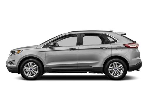 White Platinum Clearcoat Metallic 2018 Ford Edge SEL
