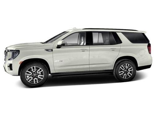 White Frost Tricoat 2021 GMC Yukon 4WD AT4