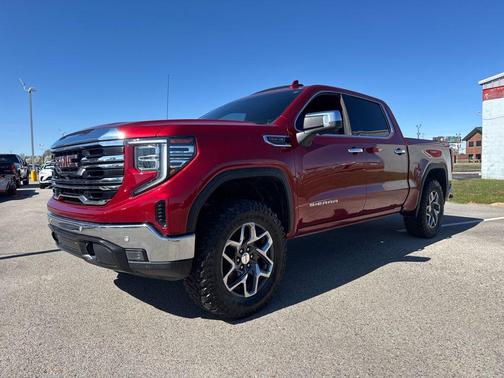 Volcanic Red Tintcoat 2024 GMC Sierra 1500 SLT