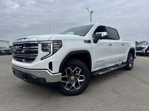 Summit White 2026 GMC Sierra 1500 SLT