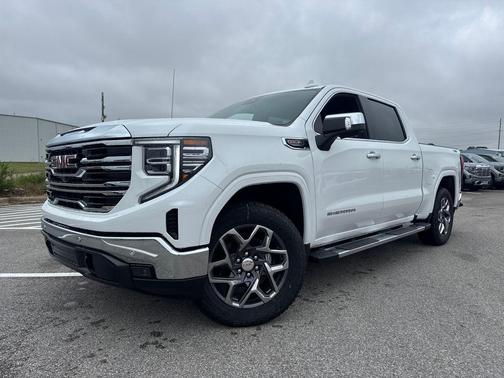 Summit White 2026 GMC Sierra 1500 SLT