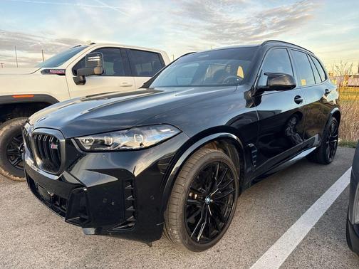 Black Sapphire Metallic 2025 BMW X5 M60i