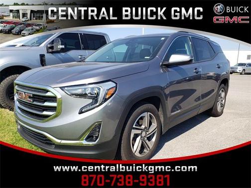 Satin Steel Metallic 2020 GMC Terrain SLT