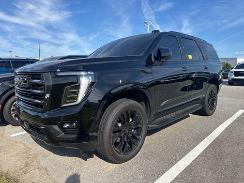 Onyx Black 2025 GMC Yukon 4WD Elevation