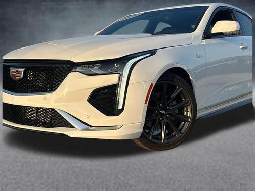Summit White 2024 Cadillac CT4 Sport